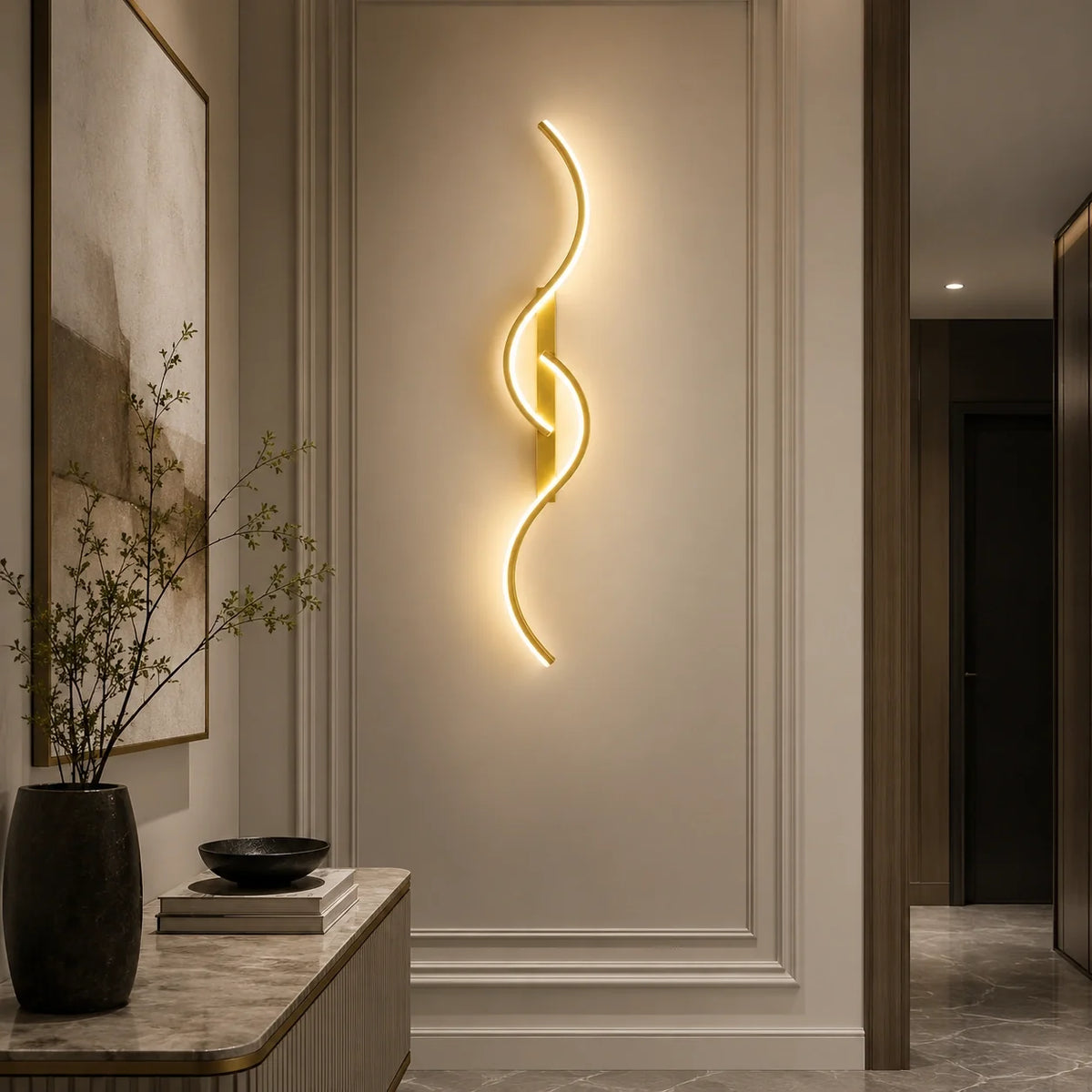 Arandela Aria LED Escultural