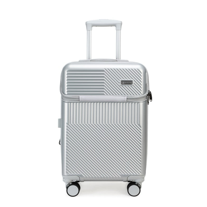 Mala De Bordo 10KG com bolsa de computador maderial novo PC Rodas 360 Promoçao MARCA ACO