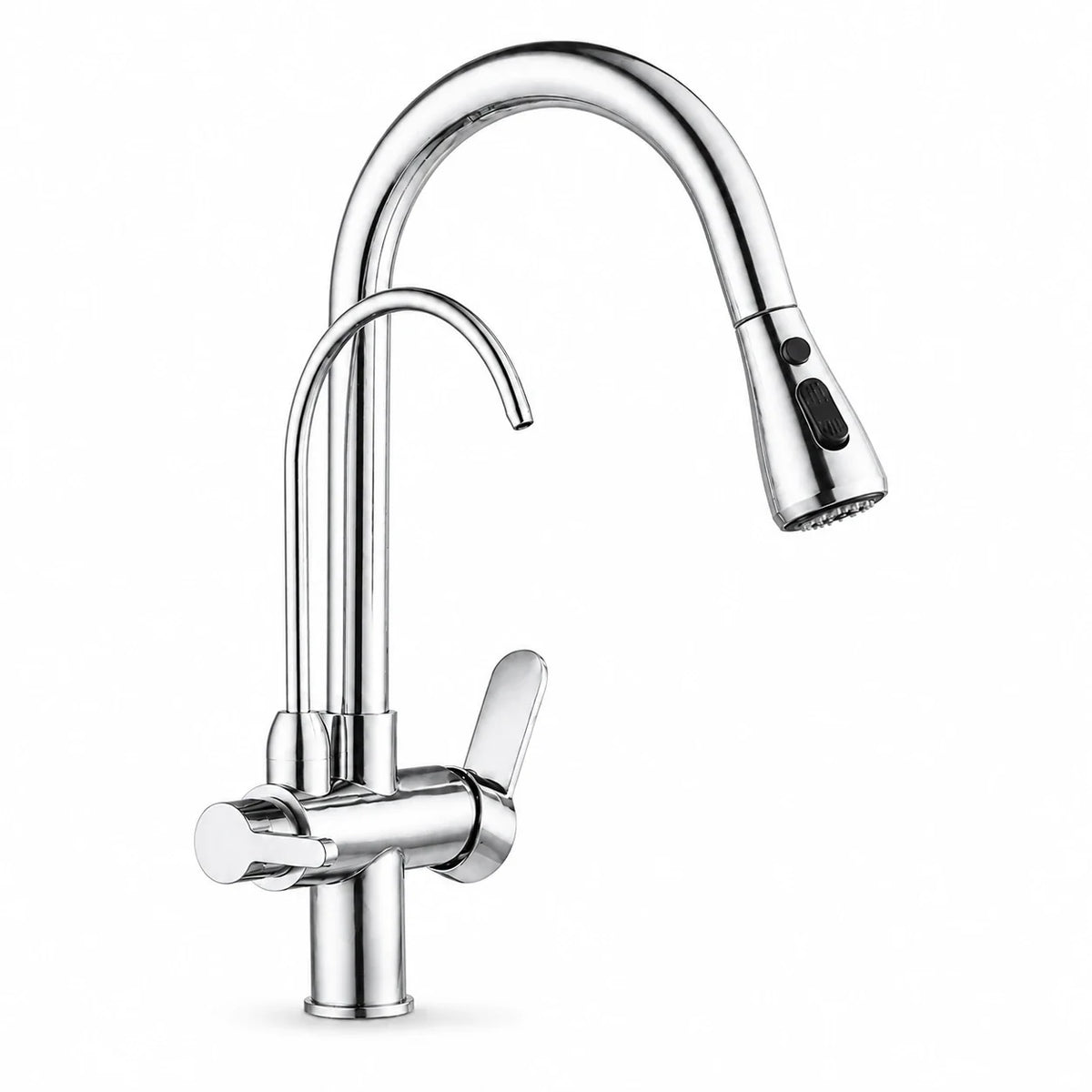 Torneira Gourmet Élora 2 em 1 com Filtro e Ducha Extensível