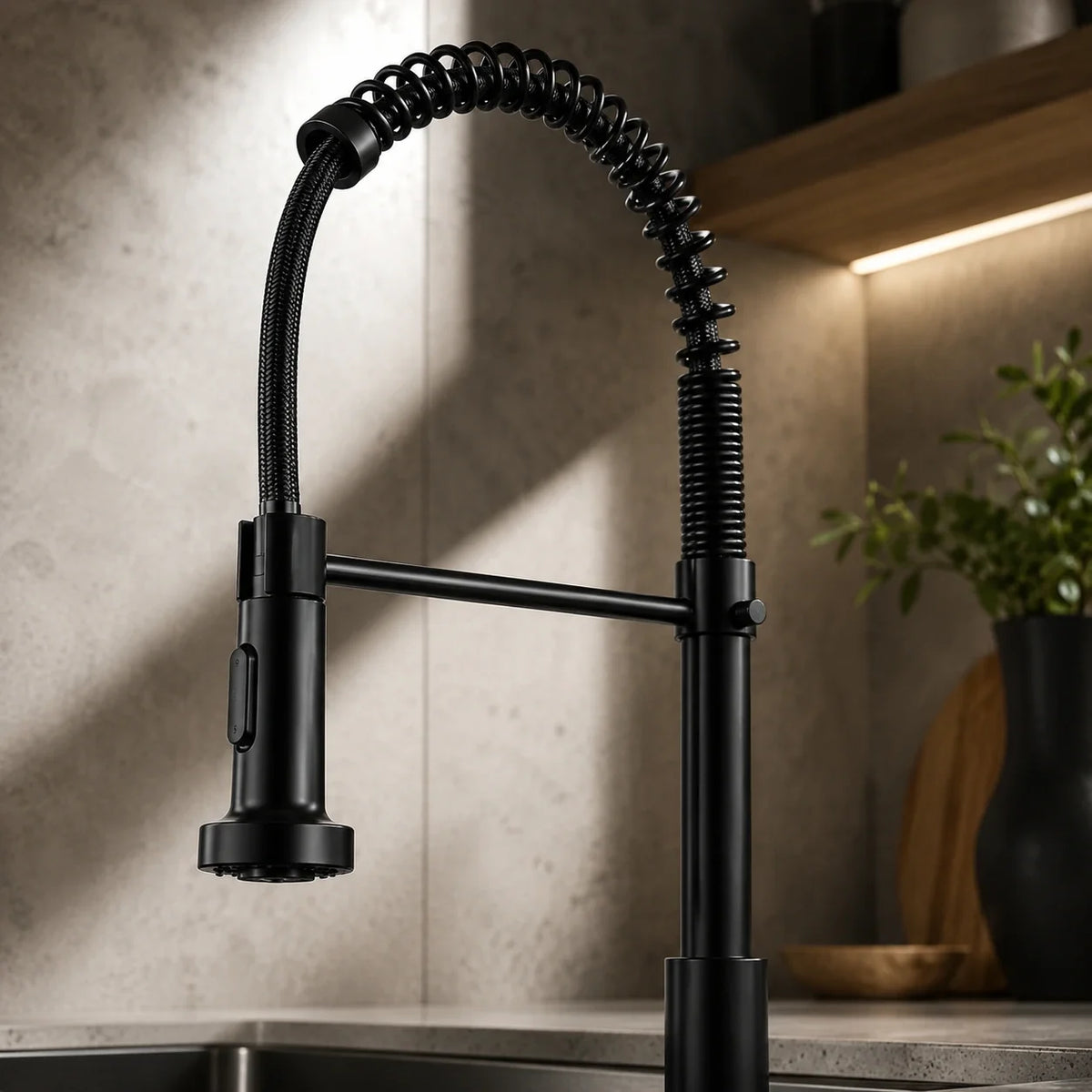 Torneira Gourmet Monocomando para Cozinha Vellora com Ducha Extensível