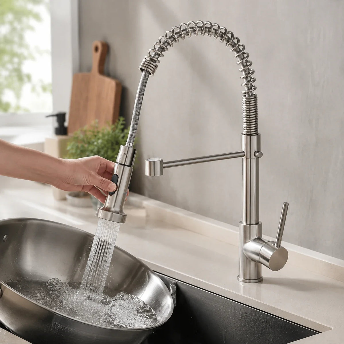 Torneira Gourmet Vienne Monocomando com Ducha Móvel