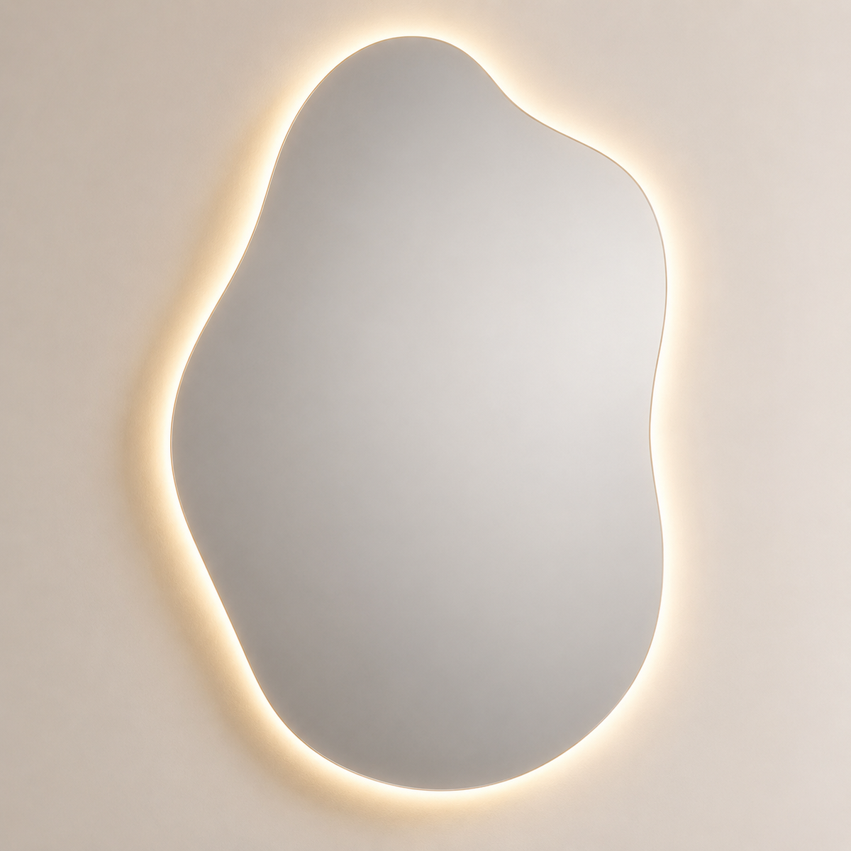 Espelho Orgânico Nara LED 3 Cores
