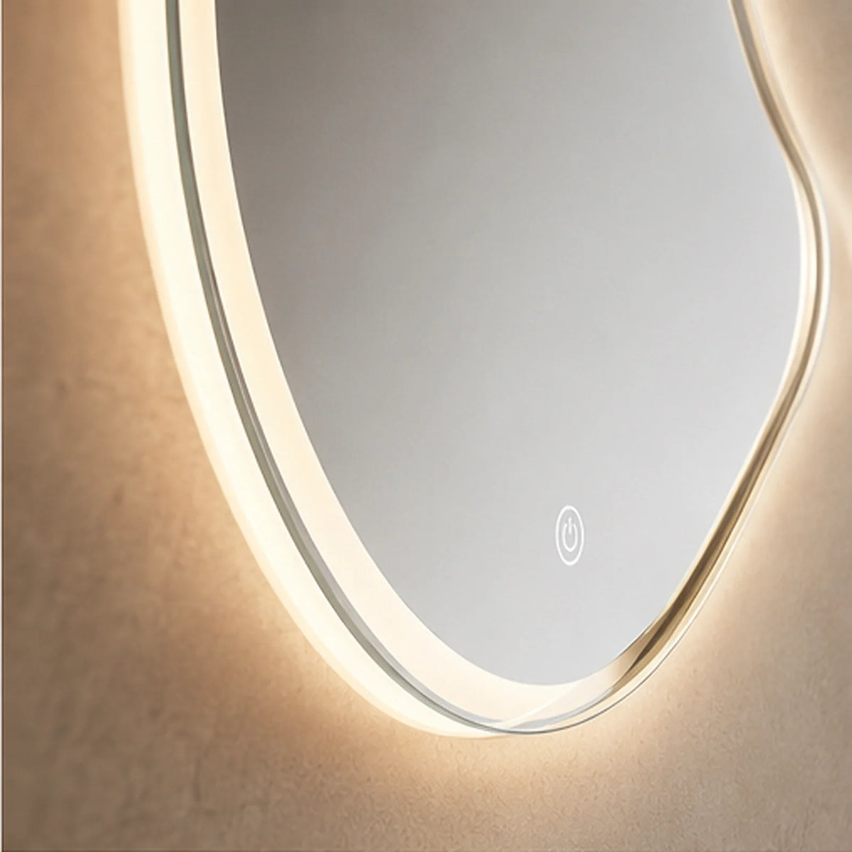 Espelho Orgânico Nara LED 3 Cores