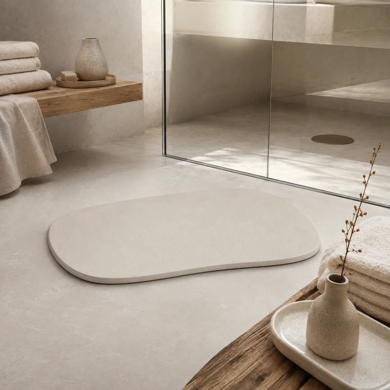 Tapete Mineral Nami em Diatomita Natural