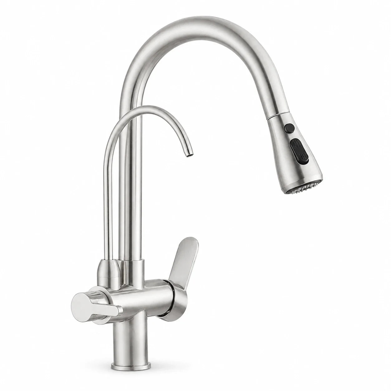 Torneira Gourmet Élora 2 em 1 com Filtro e Ducha Extensível