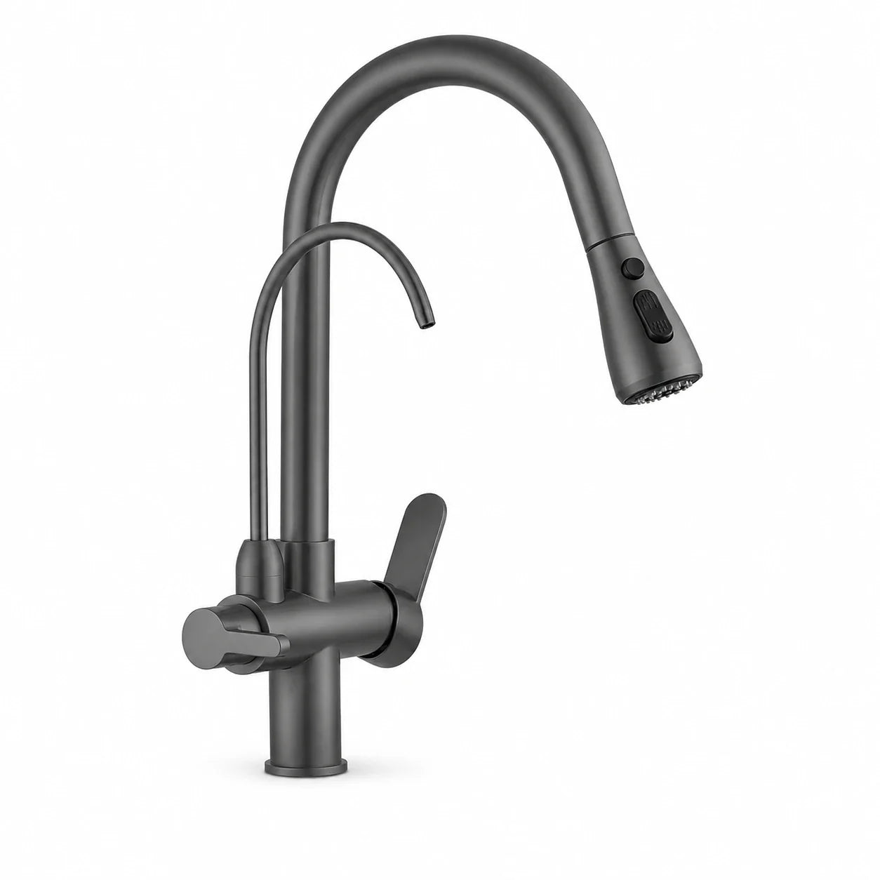Torneira Gourmet Élora 2 em 1 com Filtro e Ducha Extensível