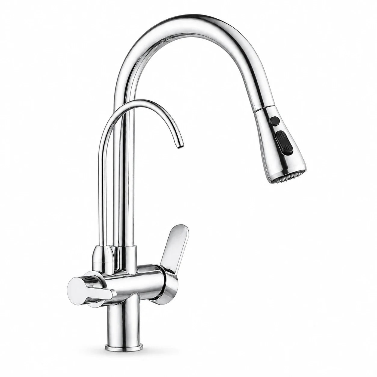 Torneira Gourmet Élora 2 em 1 com Filtro e Ducha Extensível