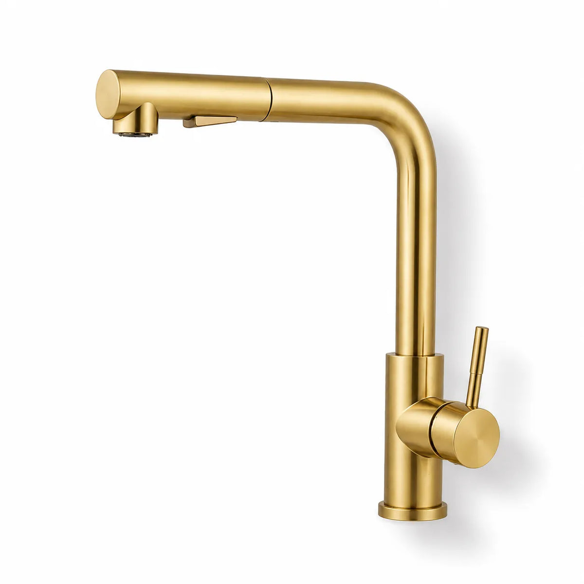 Torneira Gourmet Monocomando para Cozinha Savelle em Inox com Ducha Pull-Out