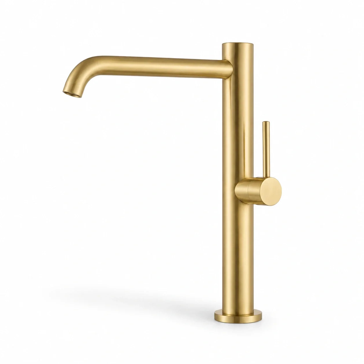 Torneira de Lavatório Lumière em Latão Dourado Escovado