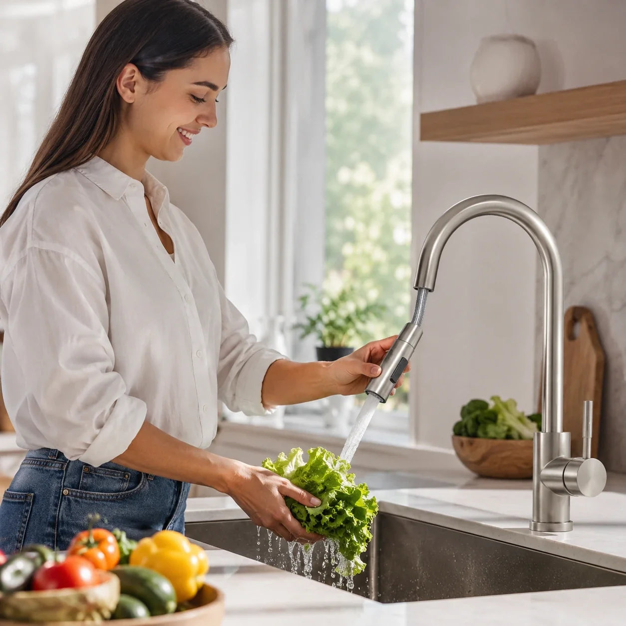 Torneira Gourmet Sienne Touch 360° Monocomando