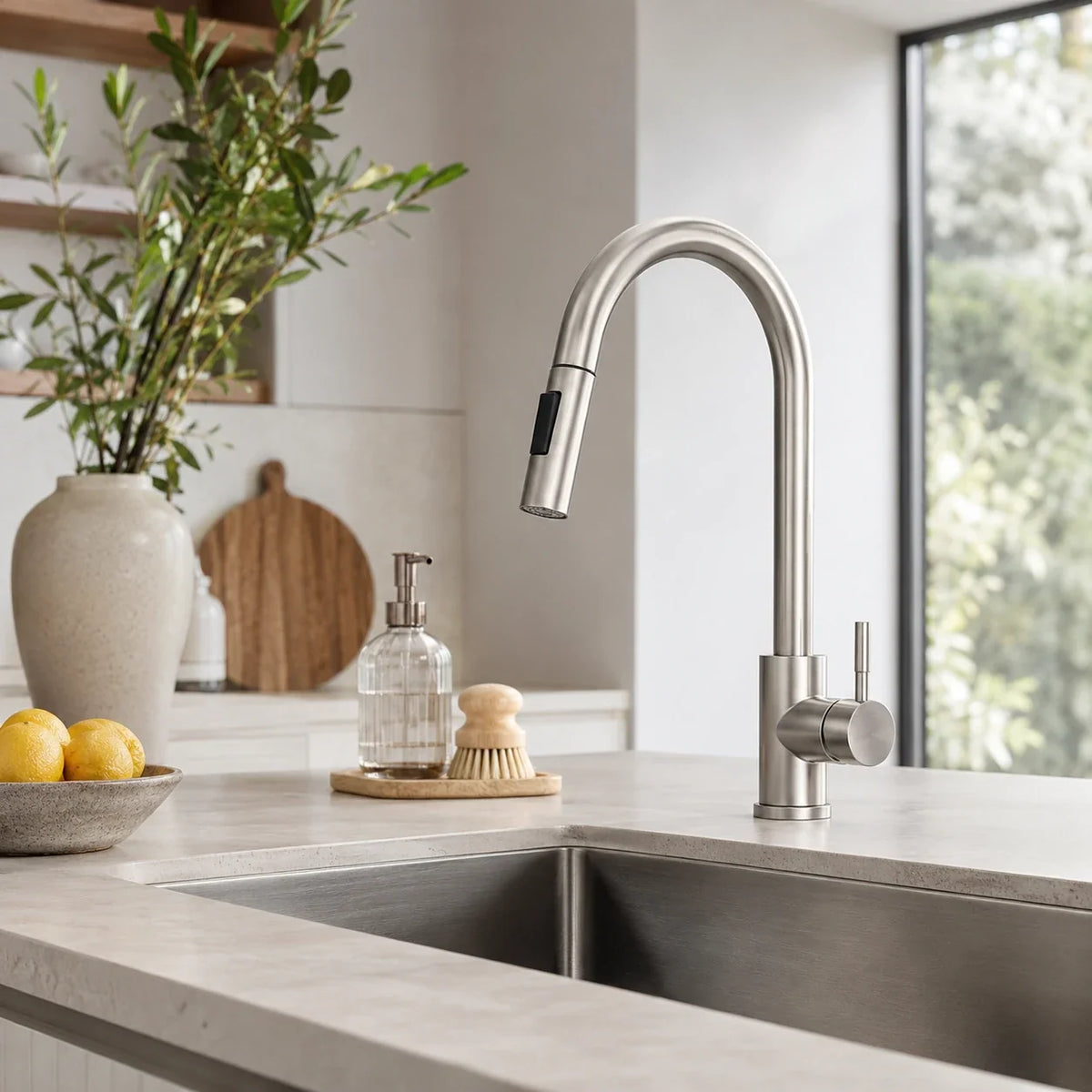 Torneira Gourmet Sienne Touch 360° Monocomando