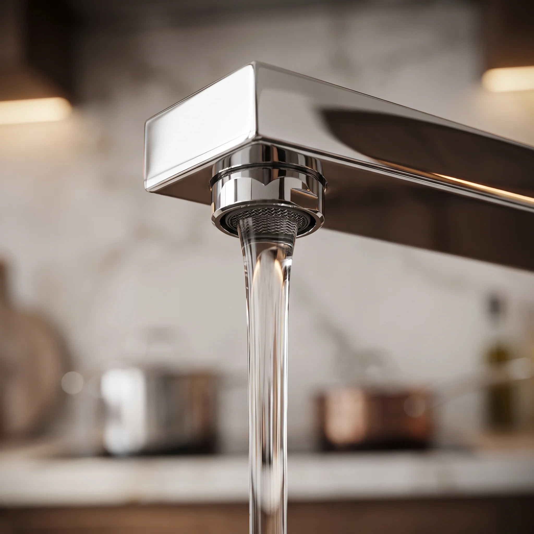 Torneira Monocomando para Cozinha Valenne Cromada Quente e Fria